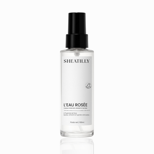 Lotion tonique hydratante à la rose et à l'aloe vera – Eau florale apaisante et naturelle