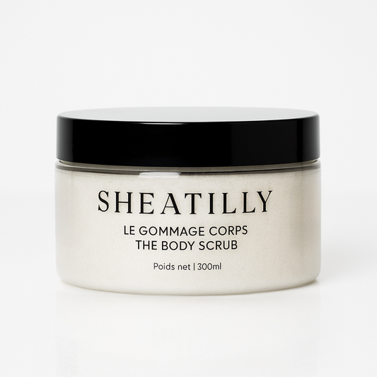 Gommage Corps – Exfoliant Naturel au Sucre & Beurre de Karité