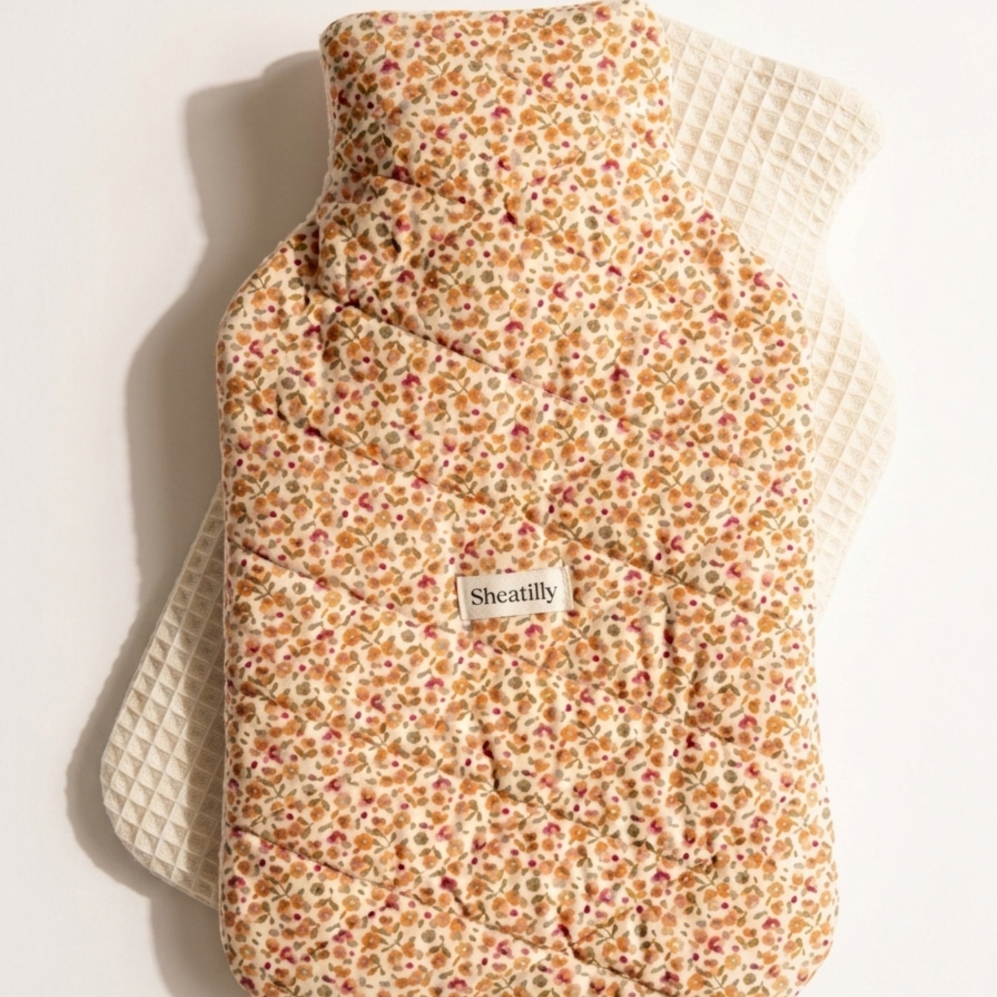 Housse de bouillotte en coton fait main
