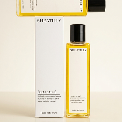 Huile Sèche Éclat Satiné – Corps & Cheveux