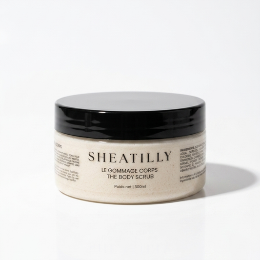 Gommage Corps – Exfoliant Naturel au Sucre & Beurre de Karité