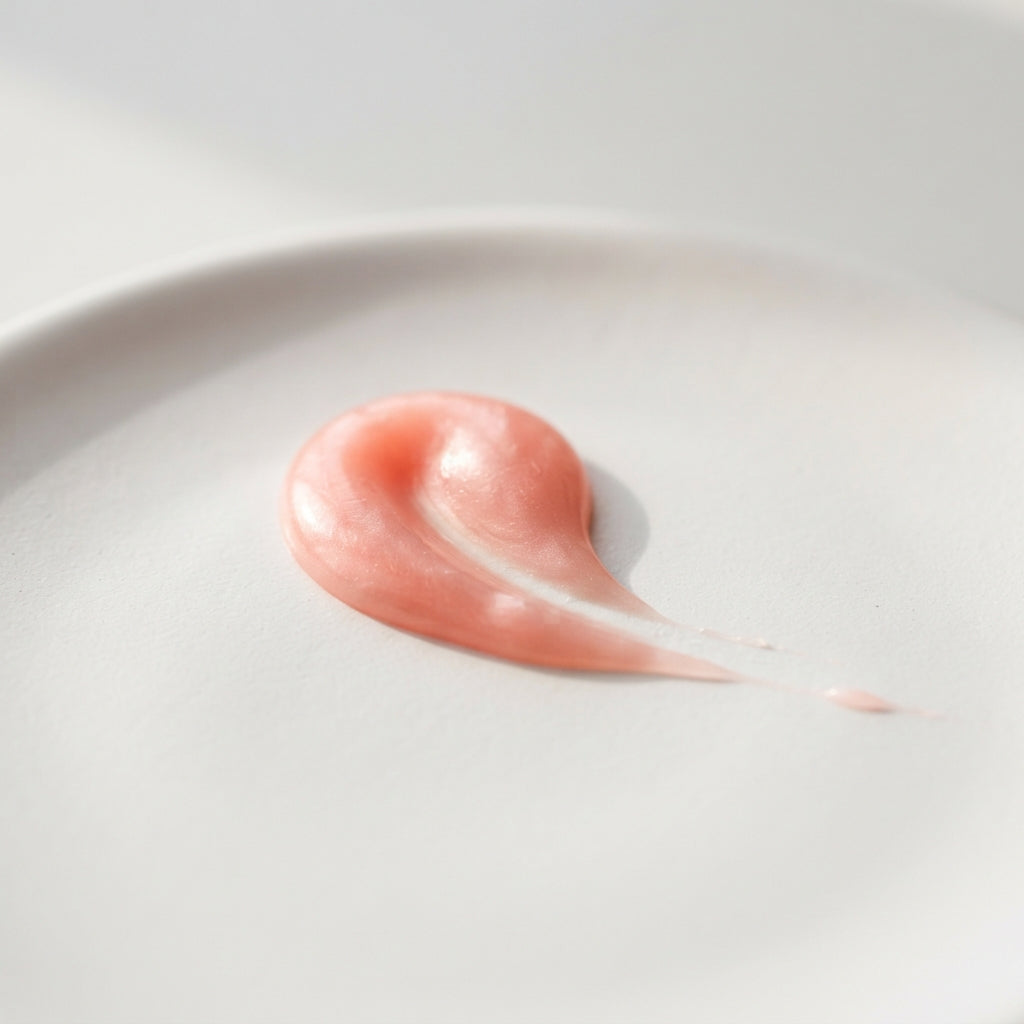 Texture de L'Élixir Jeunesse Sheatilly, sérum fluide rose corail
